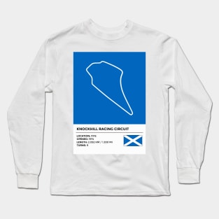 Knockhill Racing Circuit [info] Long Sleeve T-Shirt